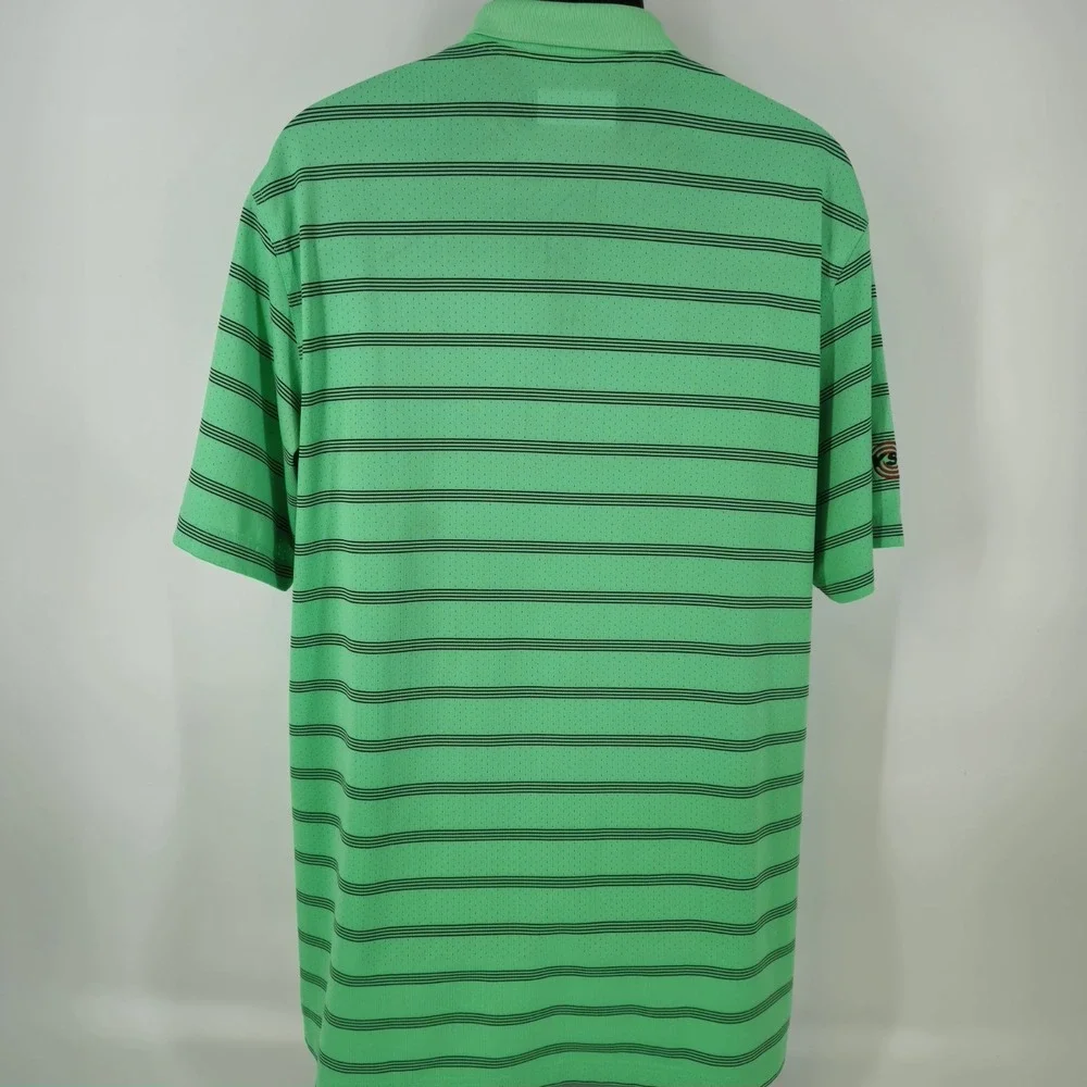 Callaway Men's Polo‎ Shirt Size Large Green Golf Opti-Dri Performance Travel